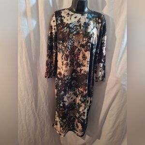 Ice Multicolor Long Sleeve Dress